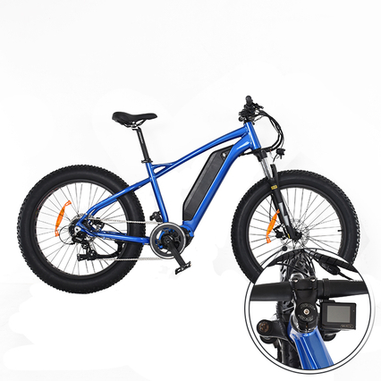 Bafang M600 500W Fat Tire Ebike 45 km / h Batterie amovible